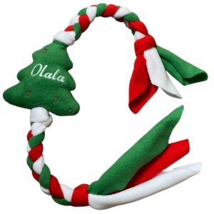 Fleecetouw met kerstboom